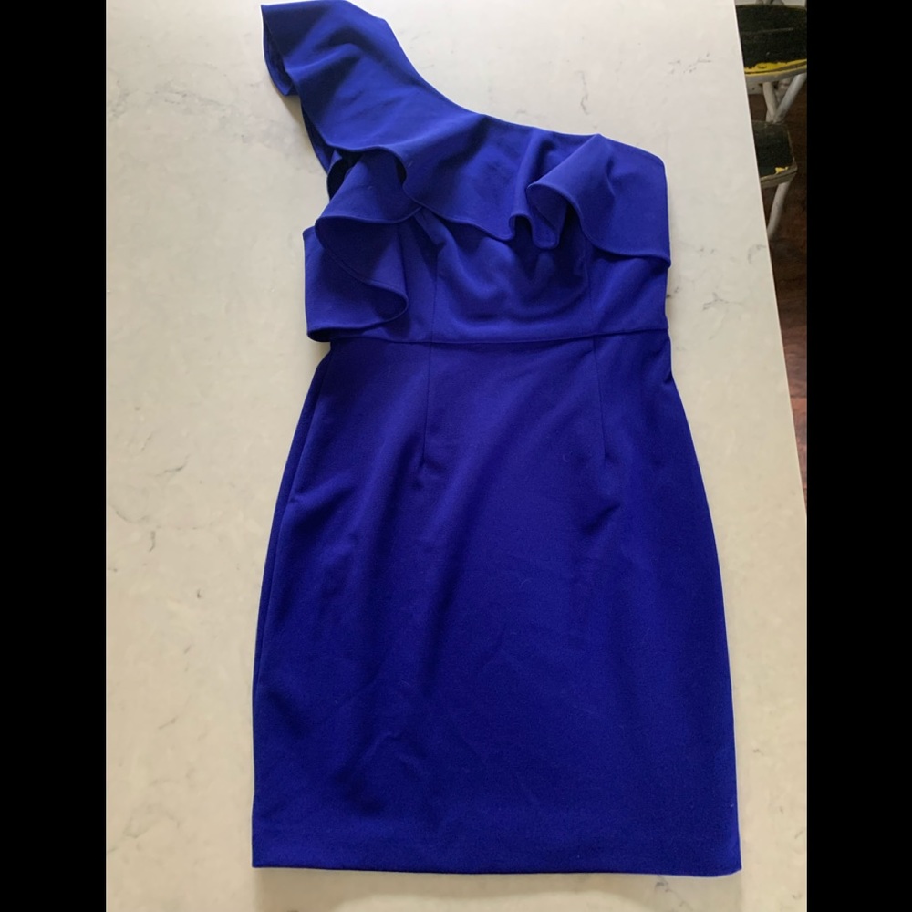 Aqua Dress Royal Blue Size 2
